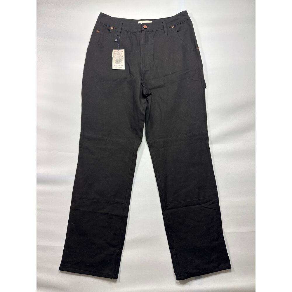 NWT Dawson Workwear Women's Xena Black Carpenter Work Pants - Size‎ 30R (30x30)